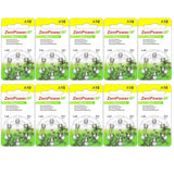 Zenipower Hearing Aid Batteries Size: 10 (60 Batteries)