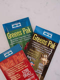 Trace Minerals | Greens Pak Chocolate| Supports Energy, Metabolism, Digestion, & Gut Health | Chocolate Flavor | 0.26 oz