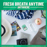 Listerine Freshburst Pocketpaks Fresh Breath Strips, Mint Breath Refresher Strips to Kill 99% of Bad Breath Germs, Portable Pack, Freshburst Spearmint Flavor, 24-Strips (12 Pack)