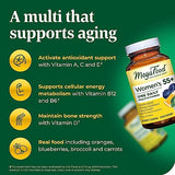 MegaFood Women's 55+ One Daily Multivitamin for Women with Vitamin A, Vitamin C & Vitamin E for optimal aging support - Plus Real Food - Bone & Immune Support Supplement - Vegetarian - 60 Tabs