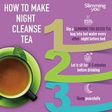 Detox Tea Night Cleanse Tea (2 Pack) - Teatox Herbal Tea for Detox Cleanse, All Natural, Vegan, Non GMO (14 Tea Bags Total)