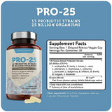 Vitamin Bounty Pro-Daily Probiotic - 13 Probiotic Strains, Gut Health, Digestive Health, Including Lactobacillus Acidophilus, Probiotic for Women and Men (Pro-25 Probiotics)
