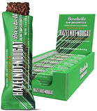 Barebells Vegan Protein Bars Hazelnut & Nougat - 12 Count, 1.9oz Bars - Features Plant Based Protein Bar with 15g of High Protein - Chocolate Protein Snacks with Only 1g of Total Sugars - Ideal for On-The-Go Breakfast Bars