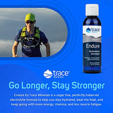 Trace Minerals | Endure Performance Electrolyte Drops | Pure Full Spectrum Electrolytes | Magnesium & Potassium for Athletic Endurance | Sugar Free, Gluten Free, Vegan | 4 fl oz (Pack of 1)