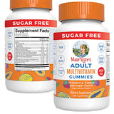 MaryRuth's Multivitamin for Women and Men | Sugar Free | Adult Multimineral Gummy with Vitamin C | D and E | B Vitamins | Biotin | Zinc | Vegan | Non-GMO | Gluten Free | 60 Count