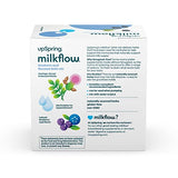 Upspring Milkflow Electrolyte Breastfeeding Supplement Drink Mix Fenugreek-Free, Moringa | Blueberry Acai Flavor | Lactation Supplement to Support Breast Milk Supply & Restore Electrolytes* | 16 Mixes