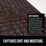 Gorilla Grip Ultra Absorbent Moisture Guard Doormat, Absorbs Up to 6 Cups of Water, Stain and Fade Resistant, Spiked Rubber Backing, All Weather Mats Capture Dirt, Indoor Outdoor, 47x35, Coffee