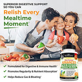 Prebiotics for Advanced Gut Health - Immune System Support & Dietary Fiber - Fuels Good Bacteria Growth to Promote Digestive Health - Gas & Digestion Support - Probiotics for Men & Women -120 Capsules