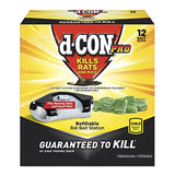 d-Con Rat Poison Bait Station, Bait Station + 2 Refills, 13 Piece Set