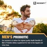 Probiotics for Men, 500 Billion CFUs & 12 Strains, Probiotics for Digestive Health, Men's Probiotic with Turmeric, Cranberry, Goji, for Overall Digestive, Immune Health, Gut & Bloating, 30-Days Supply