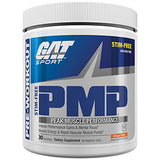 GAT PMP (Peak Muscle Performance), Next Generation Pre Workout Powder for Intense Performance Gains, Stimulant Free Orange Cream 30 Servings (Packaging may vary)
