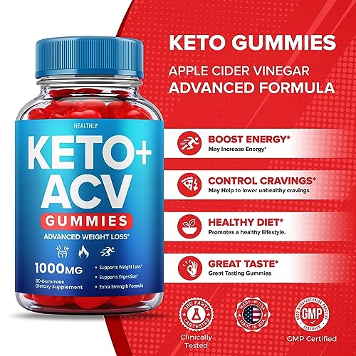 (2 Pack) Keto ACV Gummies Advanced Weight Loss, Acv Keto Gummies, Keto ACV Gummies Keto Gummies Plus ACV Detox Apple Fat Cider Cleanse - Vegan Apple Cider Vinegar Supplement Fast Women (120 Gummies)