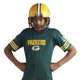 Franklin Sports Green Bay Packers Kids NFL Uniform Set - Youth NFL Team Jersey, Helmet, Pants + Apparel Costume - Official NFL Gear -Youth Medium