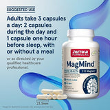 Jarrow Formulas MagMind Brain Health with Magtein (Magnesium L-Threonate), Dietary Supplement for Brain Health and Memory Support, 90 Capsules, 30 Day Supply