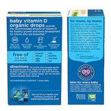 Mommy's Bliss Organic Baby Vitamin D Drops | Promotes Healthy Growth and Bone Development | Age Newborn+ | 0.11 Fl Oz (100 Servings)