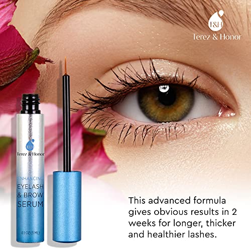 Advanced Eyelash Growth Serum And Brow Enhancer To Grow Thicker Longe