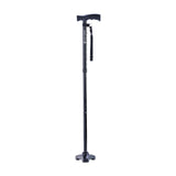 HurryCane HCANE-BK-C2 Freedom Edition Foldable Walking Cane with T Handle, Original Black