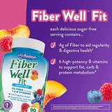 Vitafusion Fiber Well Fit Gummies Supplement, 90 Count (Packaging May Vary)