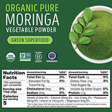 Kuli Kuli Moringa Oleifera Organic Leaf Powder & Green Smoothie, 100% Pure USDA Certified & Non-GMO Moringa Powder, Great with Smoothies, Tea, and Food, 2 Pack