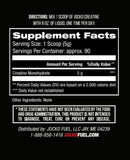 Jocko Fuel Creatine Monohydrate Powder - Creatine for Men & Women, Supplement for Athletic Performance & Muscle Health, 90 Servings 16 oz (Unflavored)