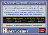 Nutri-Sync HUMANOFORT [200MG Per Capsule] - 60 Capsules