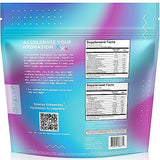 HydroMATE Electrolytes Powder Drink Mix Packets Hydration Accelerator Low Sugar Low Calorie Rapid Party Relief Recovery Plus Vitamin C Cotton Candy Flavor 30 Count