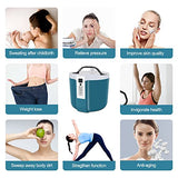 amocane Portable Sauna Steamer Pot 1.6L, Stainless Steel Steam Generator for Saunas Home Spa Fumigation Steam Machine for Body Detox with Remote Control, New Anti-riot Device (110V, US Plug)