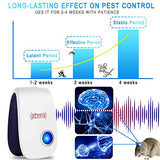 Ultrasonic Pest Repeller Plug in 10 Pack, Electronic Mouse Repellent Devices, Get Rid of Mosquito, Mice, Cockroach Spider Bed Bug, Indoor Pest Control for Home,Warehouse,Office,Kitchen,Hotel