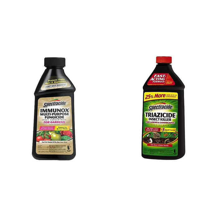 Spectracide Immunox Multi-Purpose Fungicide Spray Concentrate + Spectracide Concentrate Triazicide Insect Killer