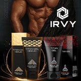 IRVY Original Male Gel Gold with Gel Red Massage Cream for Men… (Gold with Red)