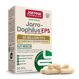 Jarrow Formulas Jarro-Dophilus EPS Gut Rescue Probiotics 50 Billion CFU with 8 Clinically-Studied Strains, Dietary Supplement for Gut Health Support, 30 Veggie Capsules, 30 Day Supply
