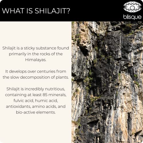 Pure Himalayan Organic Shilajit Resin - 30 grams