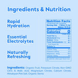 Nectar Hydration Packets - Electrolytes Powder Packets - No Sugar or Calories - Organic Fruit Liquid Daily IV Hydrate Packets for Hangover & Dehydration Relief and Rapid Rehydration (Variety 18 Pack)