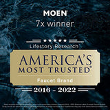 Moen Bathroom Safety 18-Inch Stainless Steel Modern Shower Grab Bar for Handicapped or Elderly, YG0718BL