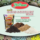 Hoffman 10410 Organic Cactus and Succulent Soil Mix, 10 Quarts, 2 Pack