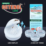 Hodiax Octenol Pest Lures 180 Days Supply 2023 Upgraded, 3PCs Biting Insect Attractant Refill Cartridges for Fly Traps, Bug Zappers, Mosquito Attractants, Universal Fit (2 Pack)