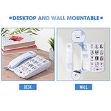 Future Call FC-0613 Big Button Phone for Seniors, Landline Phone for Elderly, Best Landline Phones for Seniors, Senior Phone, Telephones for Hearing Impaired, Phones for Elderly, 10 Picture Keys