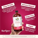 Multivitamin for Women, Men & Kids by MaryRuth's | Liquid Morning Multivitamin | Mens, Womens Multivitamin| Vitamin A C D E B6 B12 Biotin Zinc | Beauty | Vegan | Non-GMO | Gluten Free | 15 Servings