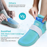 SuzziPad Cold Therapy Socks & Hand Ice Pack Cold Gloves for Chemotherapy Neuropathy, Chemo Care Package for Women and Men, Ideal for Plantar Fasciitis, Carpal Tunnel, Arthritis Hand Pain Relief, S/M