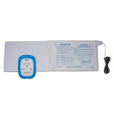 Patient Bed Alarm, 10" x 30" Bed Pad with Motion Sensor Alarm, Rubber Casing, 2 Ring Chime Options, 3 Mounting Options, Including 9V Battery, Bed Alarms and Fall Prevention for Elderly by Patient Aid