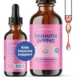 Kids Immune Support - Kids Vitamins Immune Support - Immune Support Booster - Elderberry, Echinacea, Orange Peel & Grape Root - Immune Support for Kids, and Teens - Sugar Free Kids Immune Booster