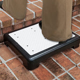 Step Stool - Indoor and Outdoor Platform Stepping Stool with 225-Pound Capacity - For Cars, Bed, and More by Bluestone