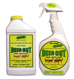 Deer Out Deer Repellent - Starter Combo Kit: 40oz Ready to Use Spray & 32oz Concentrate