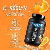 EFX Sports Karbolyn Fuel | Fast-Absorbing Carbohydrate Powder | Carb Load, Sustained Energy, Quick Recovery | Stimulant Free | 37 Servings (Orange)