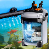 coospider-repta Aquarium Canister Filter Fish Tank UV Filter Aquarium Green Water Cleaning Machine Ultra Quiet External Turtle Tank Filter with UV Sterilizer for Crystal Clear Water Up to 55 Gallon