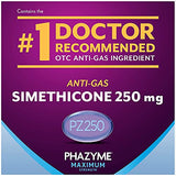 Phazyme Maximum Strength 250 mg Anti-Gas Softgels 24 Count (Pack of 2)