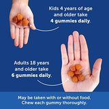 SmartyPants Daily Family Multivitamin Gummy: Vitamin C, Vitamin D3, & Zinc for Immunity, Omega 3 Fish Oil (DHA/EPA), Iodine, Choline, Vitamin B6, E, B12, 200 Count (30 Day Supply)