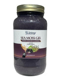 Organic Elderberry, Burdock Root and Bladderwrack Sea Moss Gel Supplement, Flavored Natural Irish Sea Moss Superfood for Immune Support & More, Vitamins, Vegan & Gluten Free