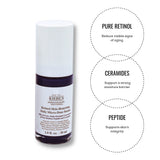 Kiehl's Daily Micro-Dose Anti-Aging Retinol Facial Serum, Reduces Wrinkles, Firms Skin, Evens Skin Tone, Youth Renewing & Hydrating Formula, with Retinol & Ceramides, Paraben-free - 1 fl oz