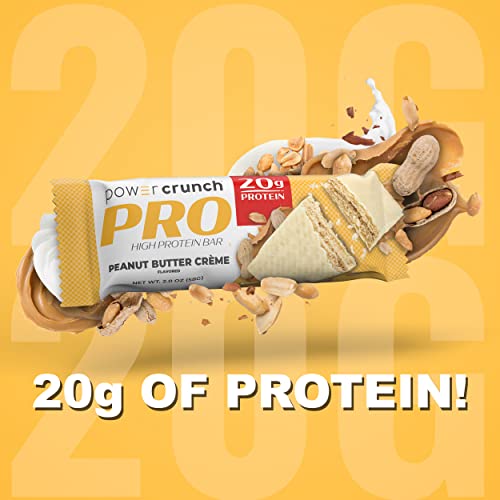 Power Crunch PRO Protein Wafer Bars, Variety Pack, in 4 Flavors 2.0 Ou
